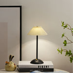 Luminara | Elegant Scandinavian Rechargeable Fabric Table Lamp 5