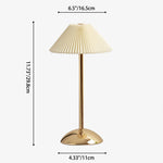 Luminara | Elegant Scandinavian Rechargeable Fabric Table Lamp 6