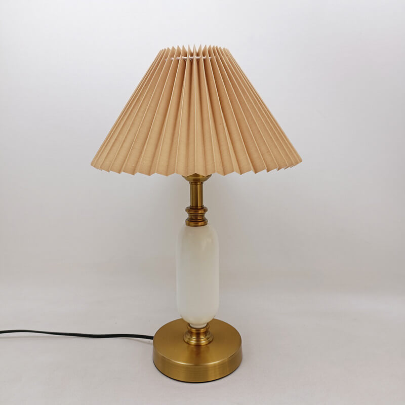 Luminara | Modern Elegant Metal Table Lamp for Bedroom or Living Room 7