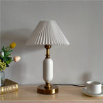 Luminara | Modern Elegant Metal Table Lamp for Bedroom or Living Room 8