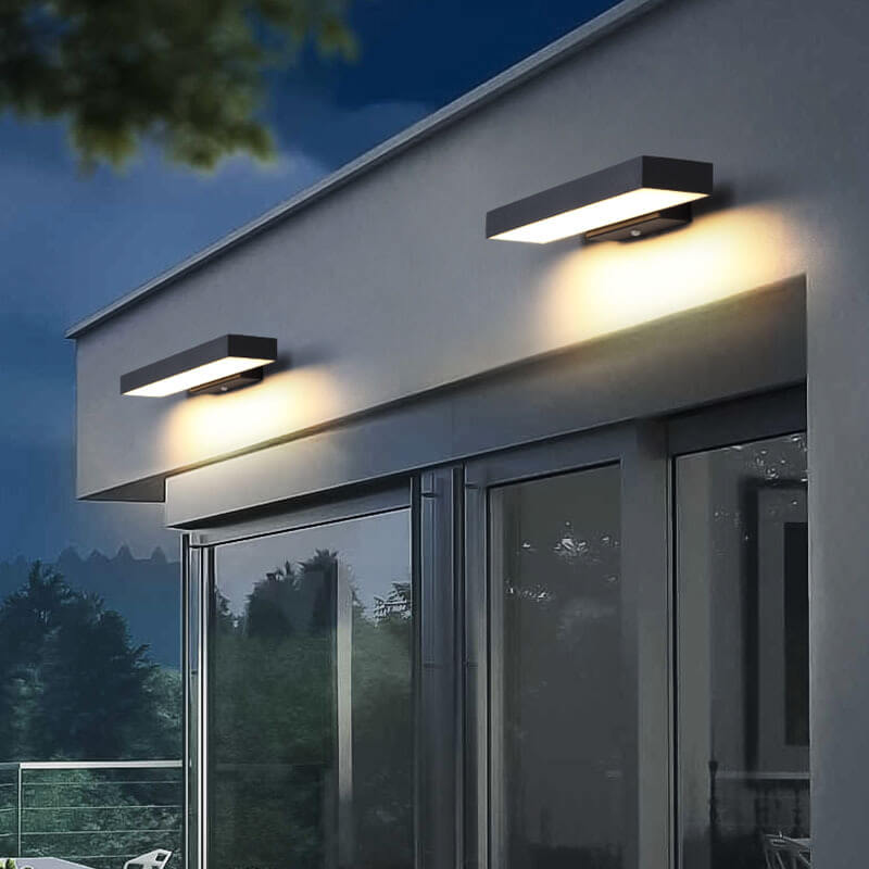 Luminara | Modern Sleek Outdoor Wall Lights Sconce for Patios and Gardens 0