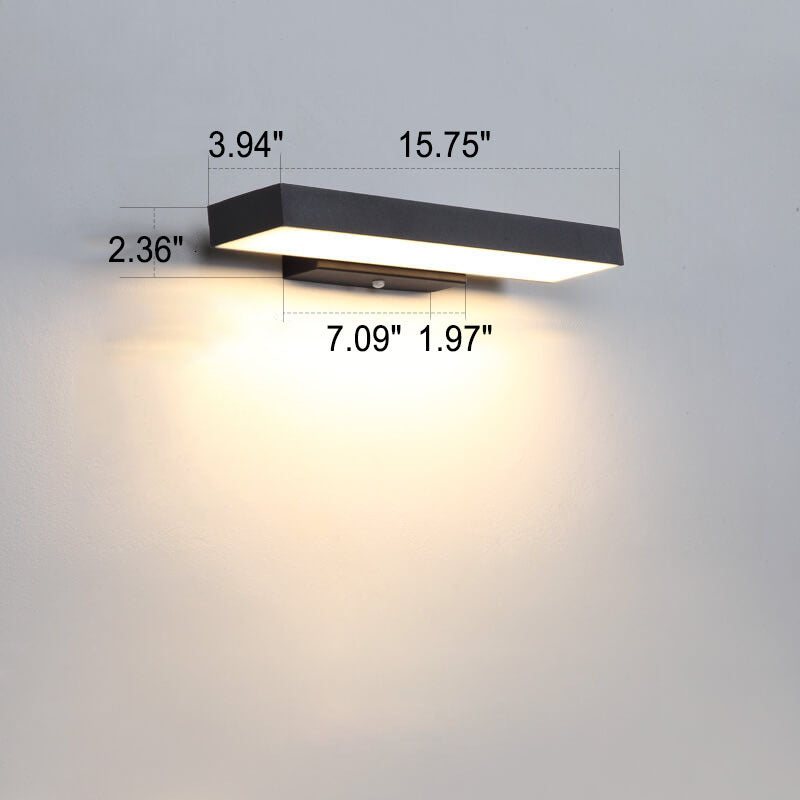 Luminara | Modern Sleek Outdoor Wall Lights Sconce for Patios and Gardens 6