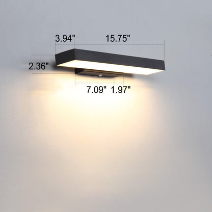 Luminara | Modern Sleek Outdoor Wall Lights Sconce for Patios and Gardens 6