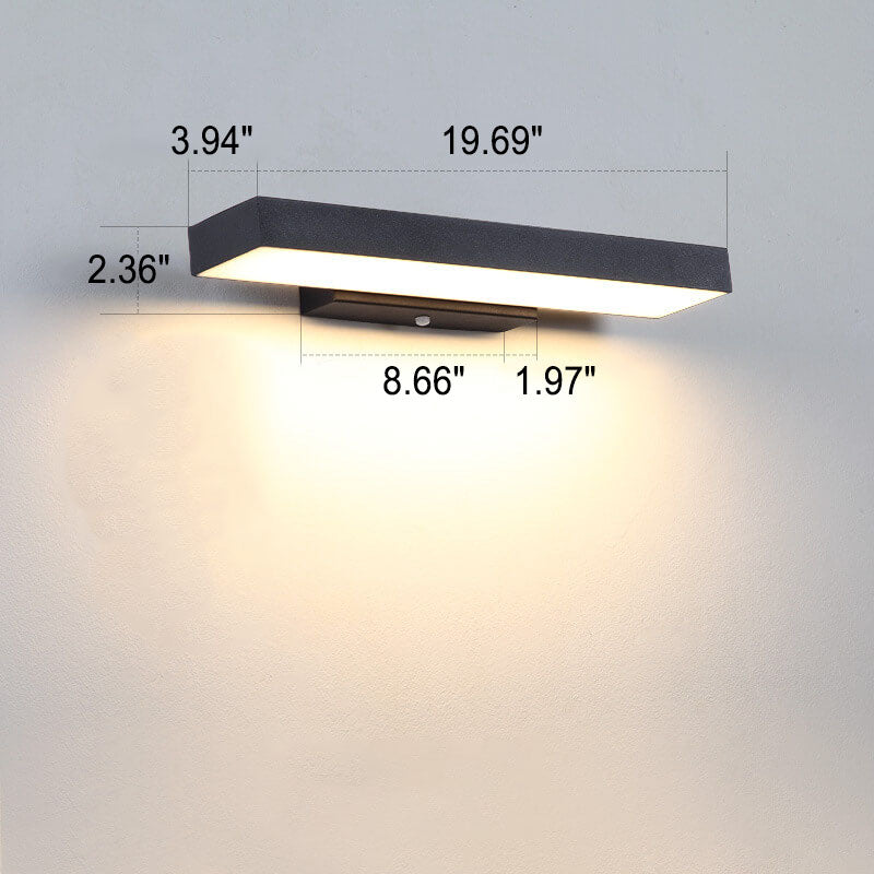 Luminara | Modern Sleek Outdoor Wall Lights Sconce for Patios and Gardens 8