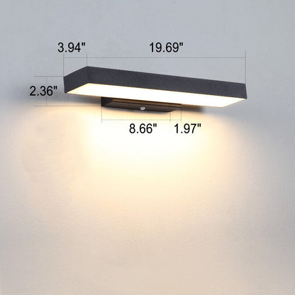 Luminara | Modern Sleek Outdoor Wall Lights Sconce for Patios and Gardens 8