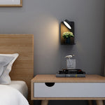 Luminara | Sleek Modern Iron USB Rechargeable Wall Sconce Lamp 2