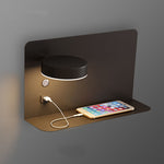 Luminara | Sleek Modern Iron USB Rechargeable Wall Sconce Lamp 8