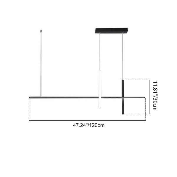 Luminara | Sleek Modern LED Dining Room Chandelier Light Fixture 8