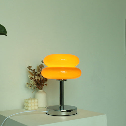 Luminara | Stylish Modern Glass Table Lamp with Vibrant Colors 7