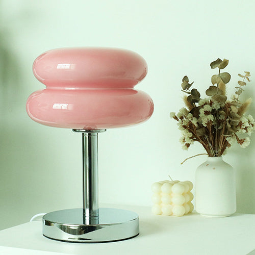 Luminara | Stylish Modern Glass Table Lamp with Vibrant Colors 8