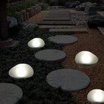 Luminara | Stylish Modern Solar Pebble LED Outdoor Landscape Light 1