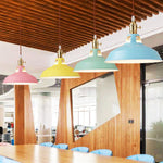 Luminara | Vibrant Industrial Metal Kitchen Pendant Lighting Fixture 4