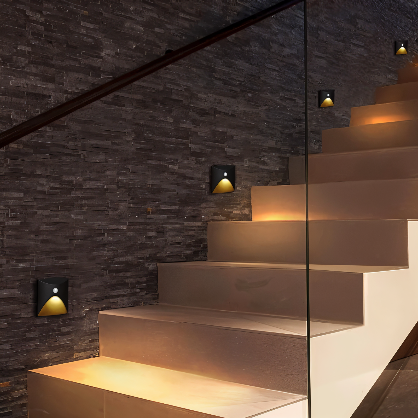 LuminiPath | Motion Sensor Wall Light with IP65 Waterproof Rating | Modern Aluminum Design for Indoor and Outdoor Use 0