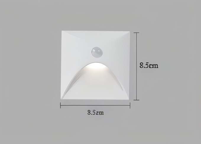 LuminiPath | Motion Sensor Wall Light with IP65 Waterproof Rating | Modern Aluminum Design for Indoor and Outdoor Use 6