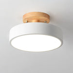 Lumos Flush Mount Ceiling Light | Modern Wood Design, Changeable Colors 10