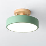 Lumos Flush Mount Ceiling Light | Modern Wood Design, Changeable Colors 13