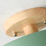Lumos Flush Mount Ceiling Light | Modern Wood Design, Changeable Colors 5