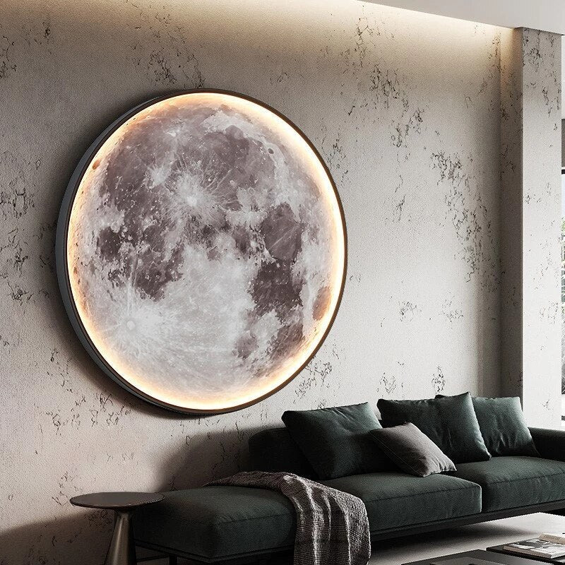LunaGlow | Moon Lamp with Dimmable LED & Color Settings | Captivating Ambiance for Any Room 0