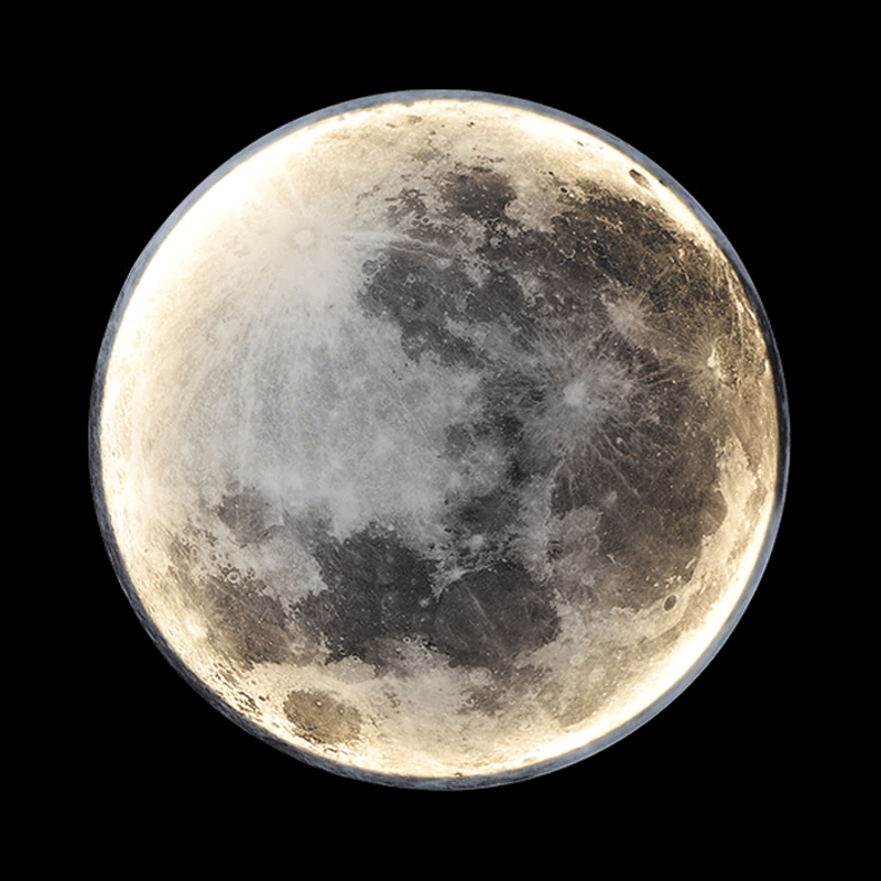 LunaGlow | Moon Lamp with Dimmable LED & Color Settings | Captivating Ambiance for Any Room 6