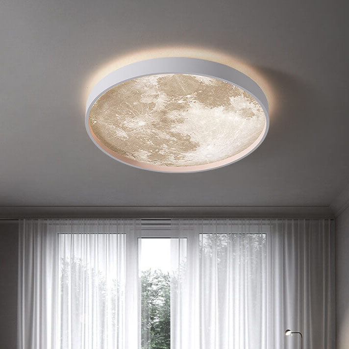 Lunara | Modern Sleek Round LED Flush Mount Ceiling Light Fixture 11