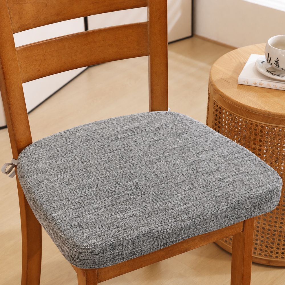 Lunari | Tufted Chair Cushion with Breathable Fabric & Supportive Foam | Cozy Upgrade for Any Chair 5