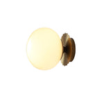 Lunaris | Chic Modern Minimalist Wall Sconce Lamp with Glass Shade 7