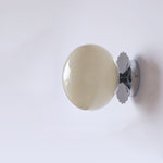 Lunaris | Chic Modern Minimalist Wall Sconce Lamp with Glass Shade 8