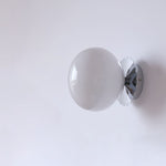 Lunaris | Chic Modern Minimalist Wall Sconce Lamp with Glass Shade 9