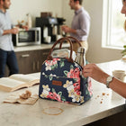 Lunch Bags for Women, Insulated Lunch Bag with Thermal Leakproof Lining, Reusable Lunch Tote Cooler Bag for Work