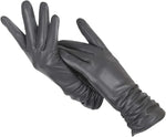 LuxLeather | Women's Leather Gloves with Soft Wool Lining | Stylish Winter Accessory for Warmth and Comfort 4