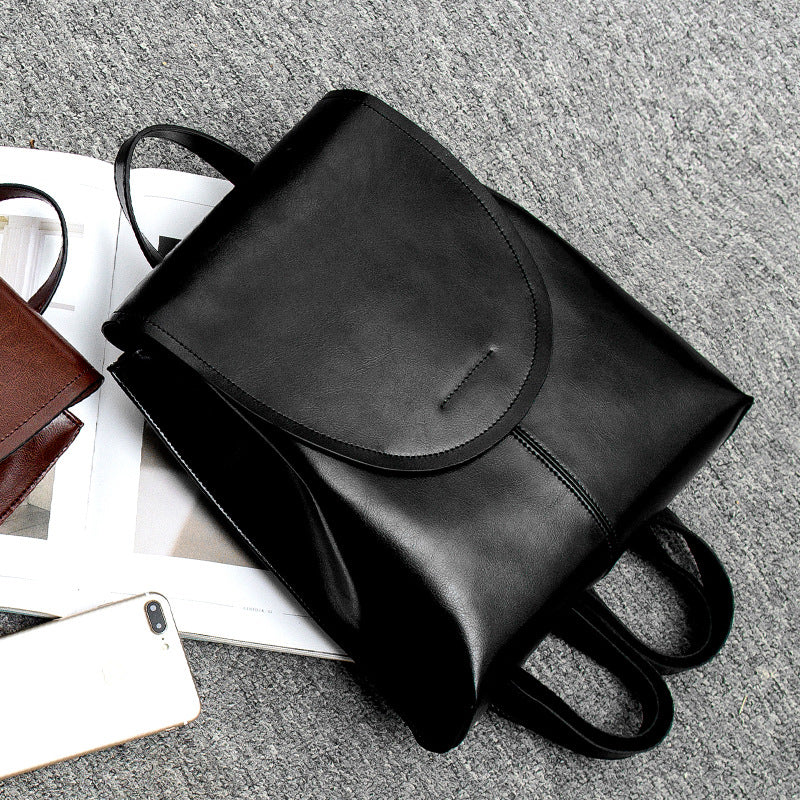 LuxeLeather | Leather Backpack for Women with Ample Space | Stylish Design for Everyday Use 9