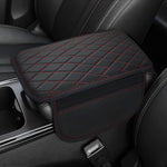 Luxe Comfort | PU Leather Car Armrest Mat with Storage Pockets | Stylish Protection for Your Vehicle 5