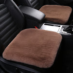 Luxe Sheepskin Cushion with Anti-Slip Back for Warmth & Comfort 2