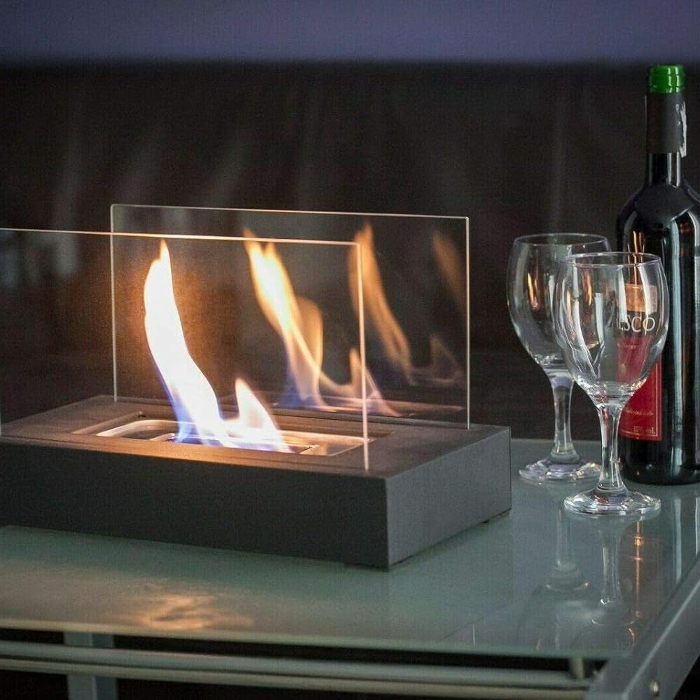 Luxfire | Indoor and Outdoor Decorative Fire with Smoke-Free Flame | Compact Tabletop Design for Instant Warmth 5