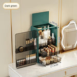Luxo | Luxury Makeup Storage Box with Magnetic Door | Elegant Organizer for Dust-Free Essentials 4