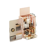 Luxo | Luxury Makeup Storage Box with Magnetic Door | Elegant Organizer for Dust-Free Essentials 6