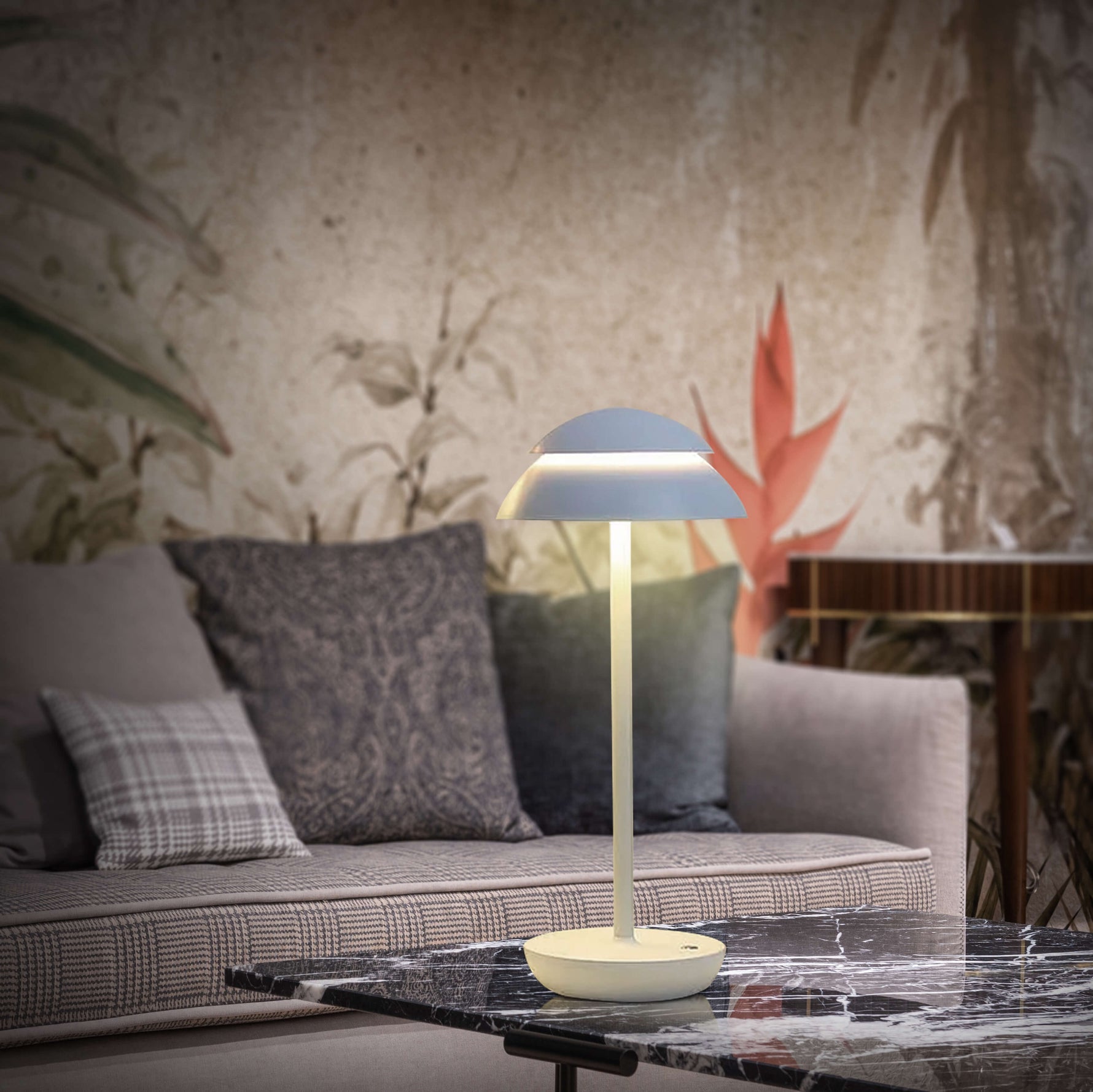 Luxora | Rechargeable Wireless Touch Table Lamp with USB Charging | Elegant Design for Cozy Ambiance 7