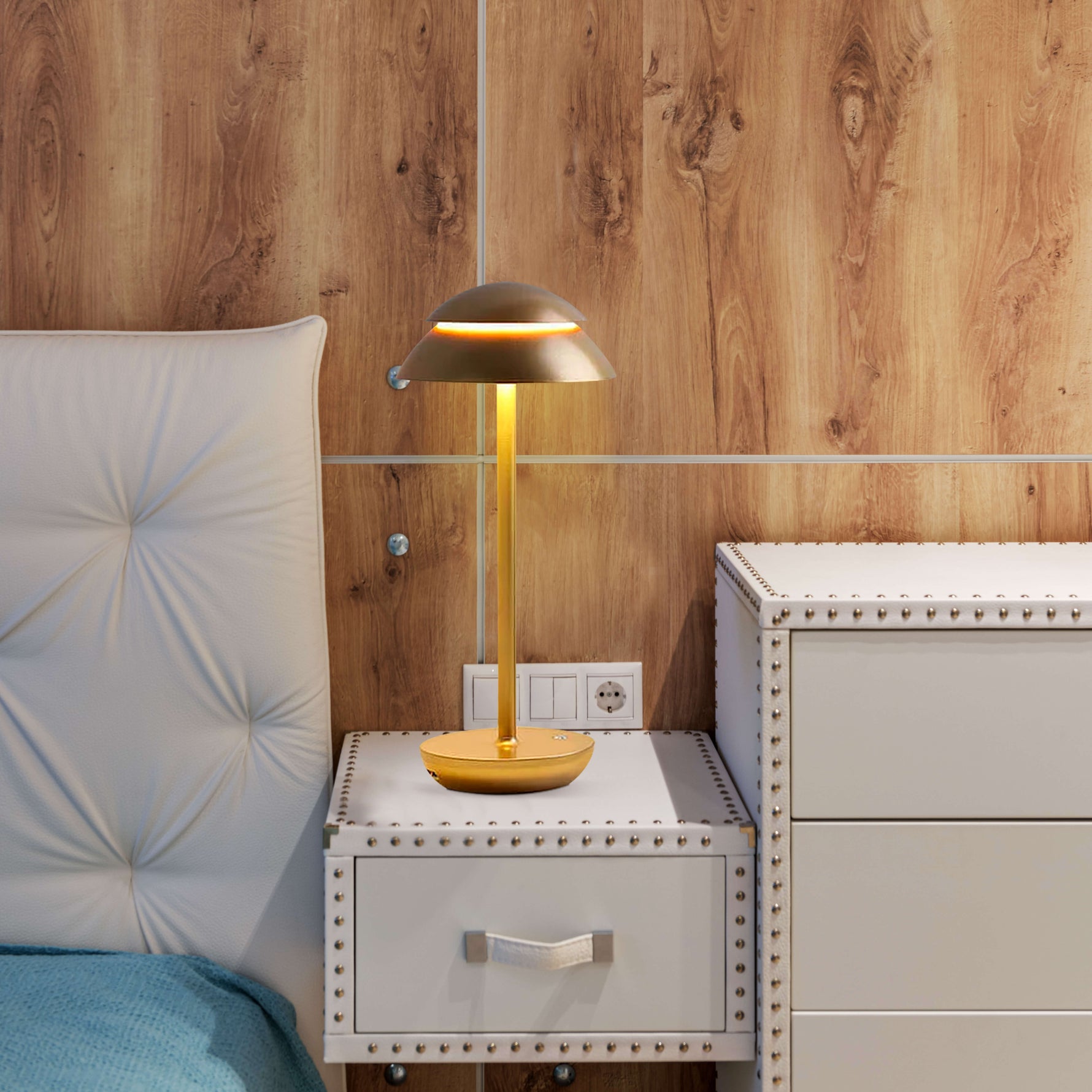 Luxora | Rechargeable Wireless Touch Table Lamp with USB Charging | Elegant Design for Cozy Ambiance 9