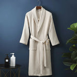 Luxurious Bathrobe | Soft Absorbent Unisex Dressing Gown for Year-Round Comfort 4