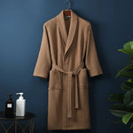 Luxurious Bathrobe | Soft Absorbent Unisex Dressing Gown for Year-Round Comfort 6