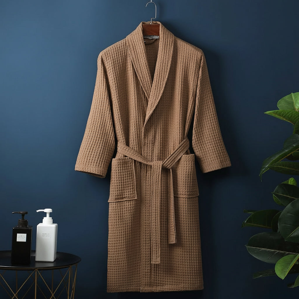 Luxurious Bathrobe | Soft Absorbent Unisex Dressing Gown for Year-Round Comfort 6