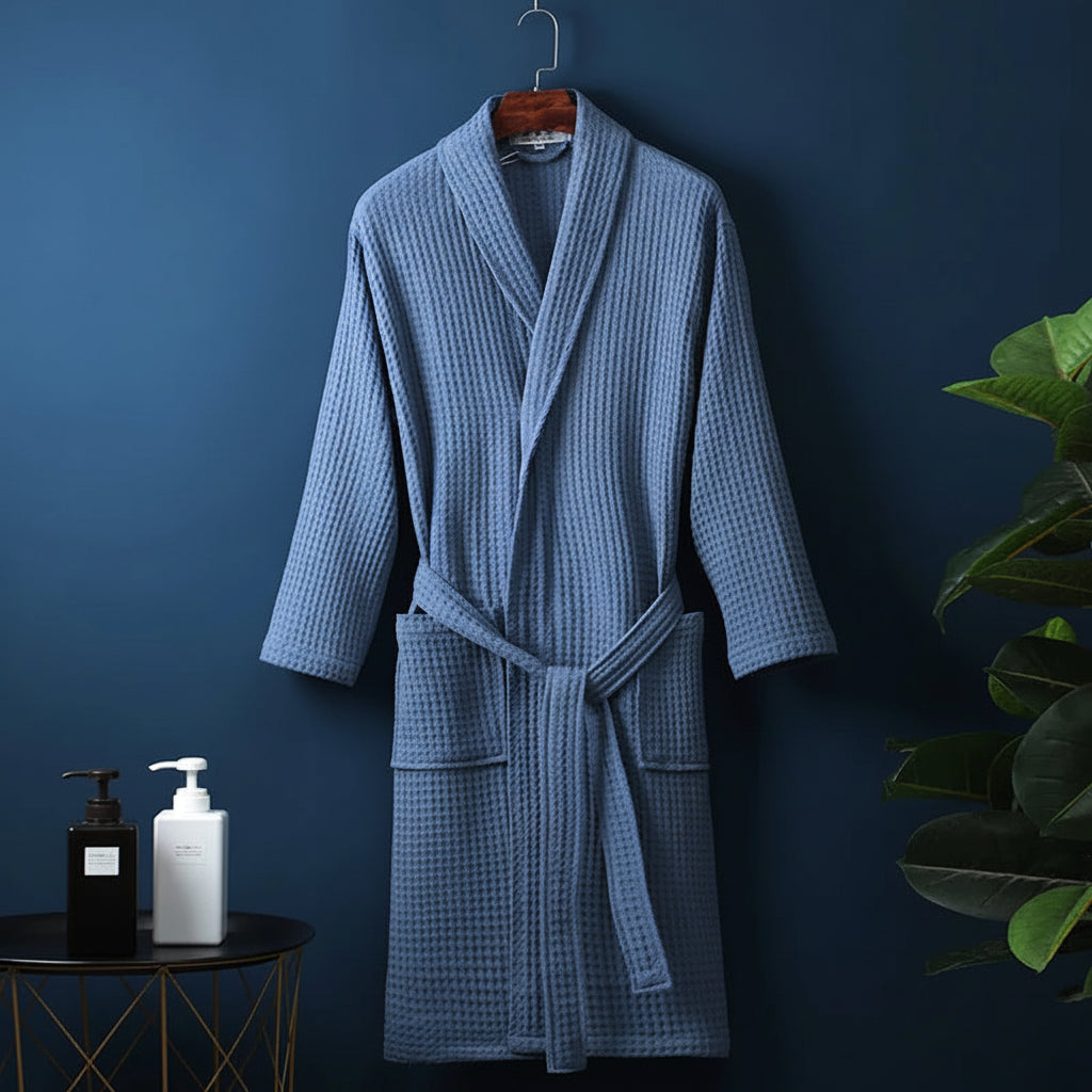 Luxurious Bathrobe | Soft Absorbent Unisex Dressing Gown for Year-Round Comfort 7