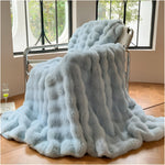 Luxurious Portable Blanket | Soft Travel & Home Use with Plush Comfort | Lightweight Design for Cozy Relaxation 1