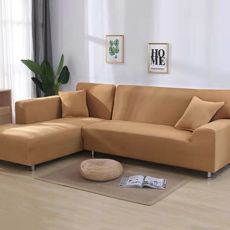 Luxurious Velvet Sofa Cover | Stretch Slipcover with Anti-Slip Technology | Perfect Fit for Stylish Protection 0