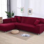 Luxurious Velvet Sofa Cover | Stretch Slipcover with Anti-Slip Technology | Perfect Fit for Stylish Protection 13