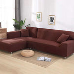 Luxurious Velvet Sofa Cover | Stretch Slipcover with Anti-Slip Technology | Perfect Fit for Stylish Protection 16