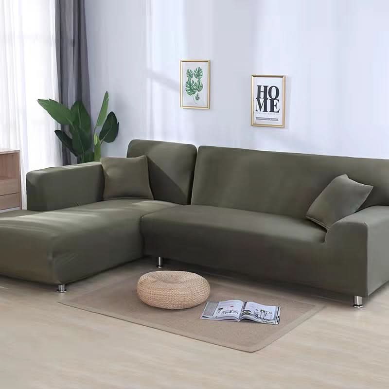 Luxurious Velvet Sofa Cover | Stretch Slipcover with Anti-Slip Technology | Perfect Fit for Stylish Protection 22