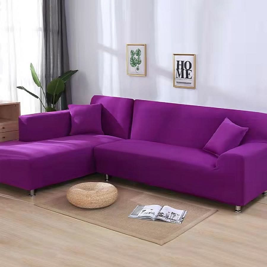 Luxurious Velvet Sofa Cover | Stretch Slipcover with Anti-Slip Technology | Perfect Fit for Stylish Protection 23