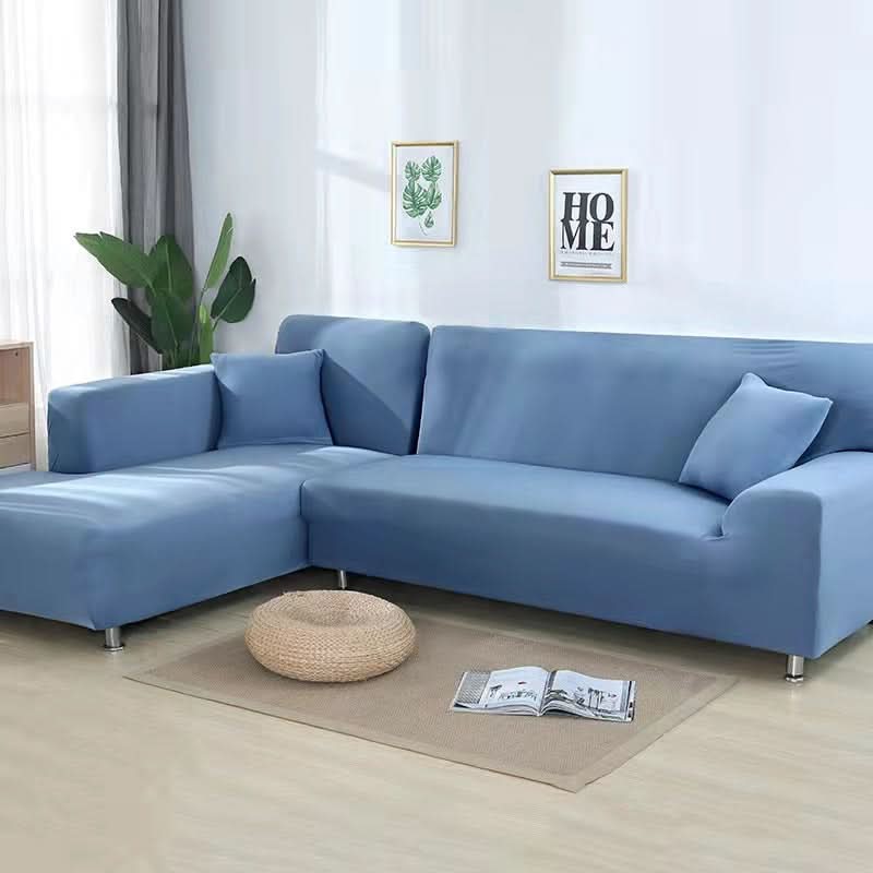 Luxurious Velvet Sofa Cover | Stretch Slipcover with Anti-Slip Technology | Perfect Fit for Stylish Protection 24