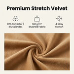 Luxurious Velvet Sofa Cover | Stretch Slipcover with Anti-Slip Technology | Perfect Fit for Stylish Protection 4